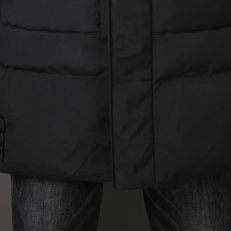 Men's Long Down Jackets Winter Coat