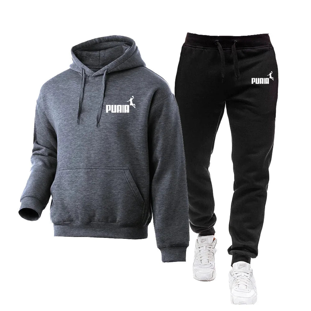 Sweater Male Set Sport Pants Men's Tracksuit Women Sports