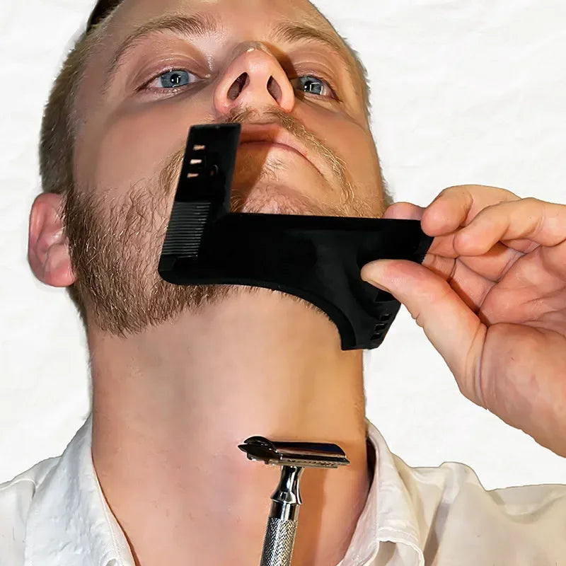 Men Beard Template StylingTool Shaving Hair Removal