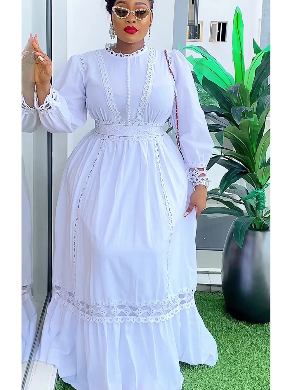Plus Size African Party Dresses for Women New Fashion