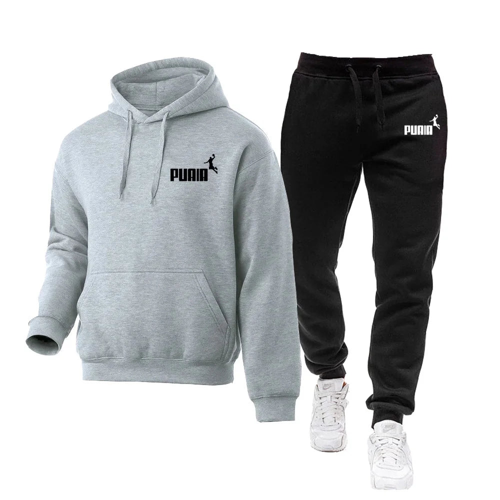Sweater Male Set Sport Pants Men's Tracksuit Women Sports