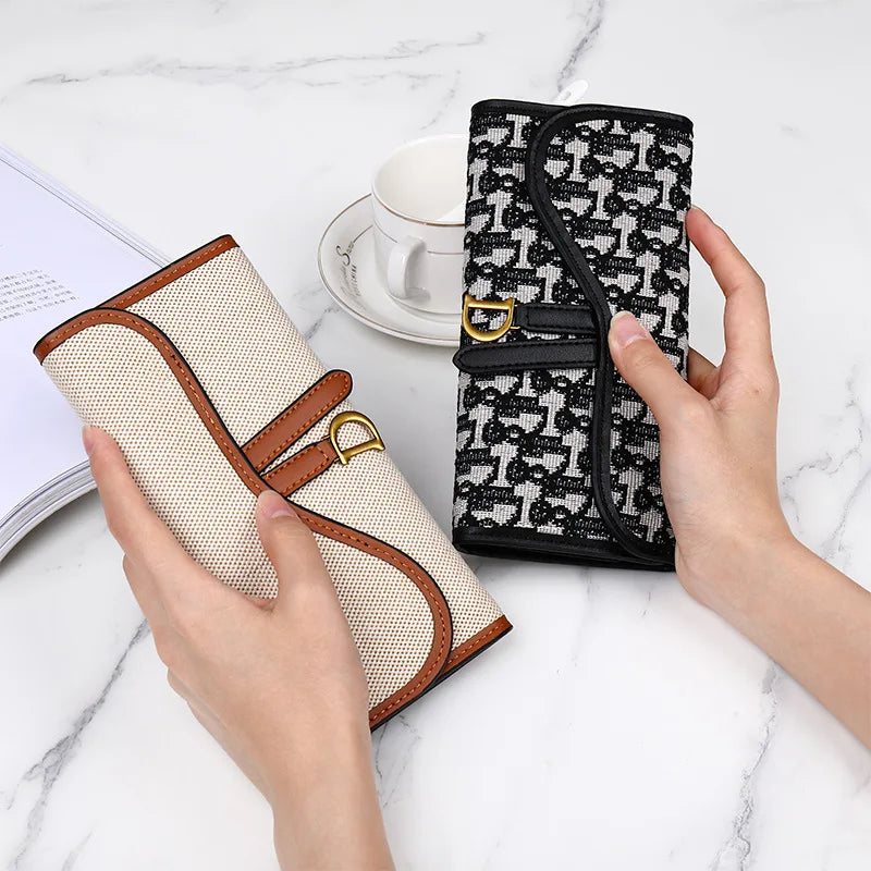 Fashion Luxury Long Wallet Purse Multi-functional